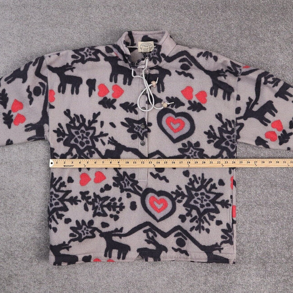 Y2K Women's Victoria Secret Sport Large Multicolor Long Sleeve Fleece Sweatshirt - Picture 4 of 10